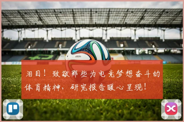 泪目！致敬那些为电竞梦想奋斗的体育精神，研究报告暖心呈现！